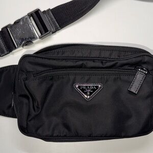 Prada Black Men's Waist Bag